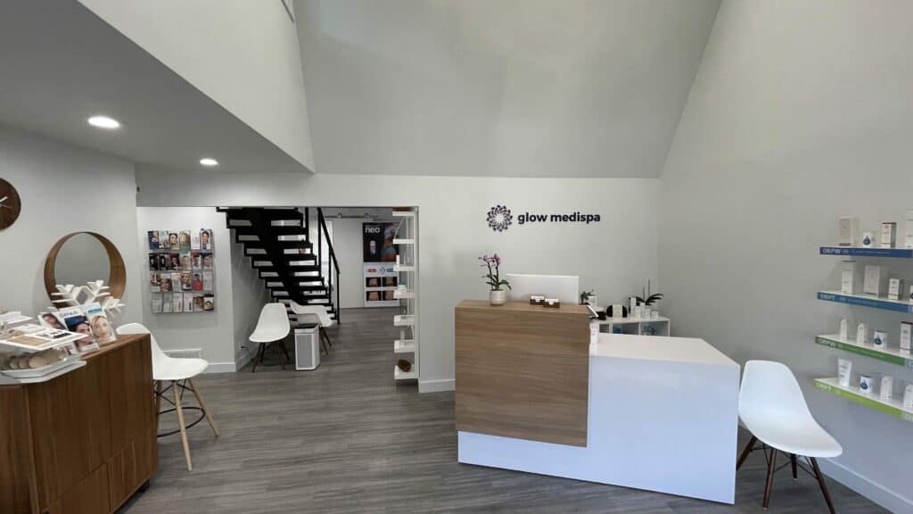 Glow Medispa Kirkland reception