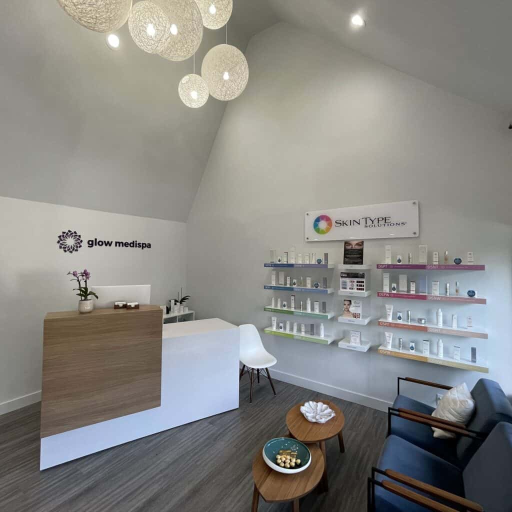 Glow Medispa Kirkland reception extension